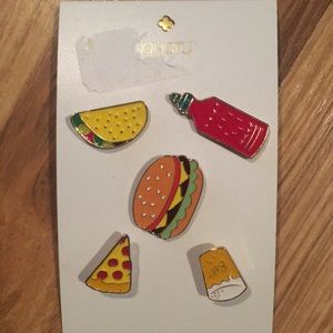 New Landry Assorted Food and Drink Pins